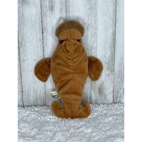 Vintage Walrus Bean Bag Plush Stuffed Animal by Great American Fun Corp - Picture 5 of 8